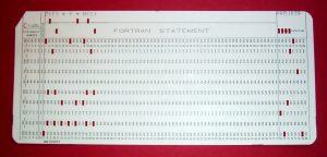Fortran Punch Card