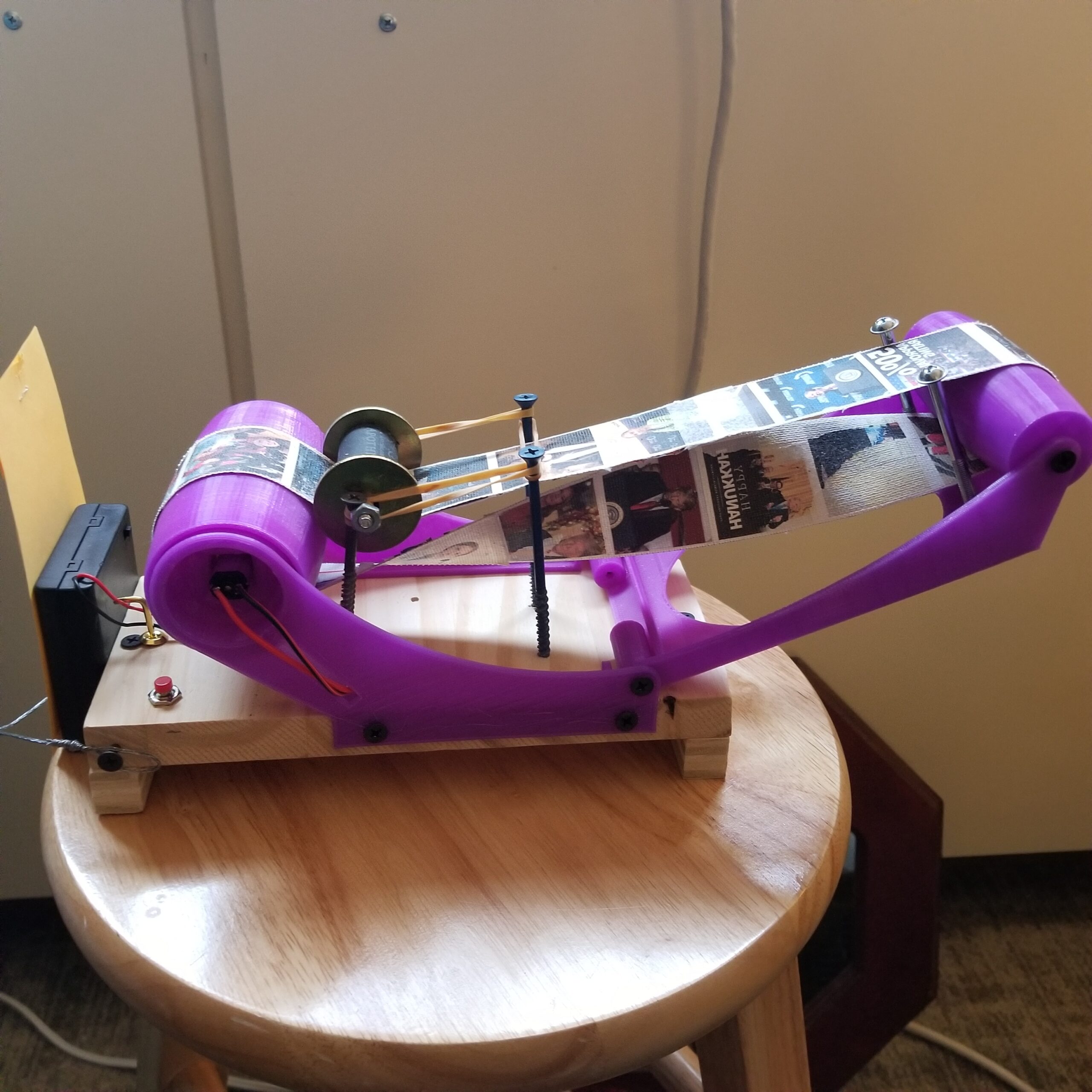 First 3D-printed version of the Möbius Machine.