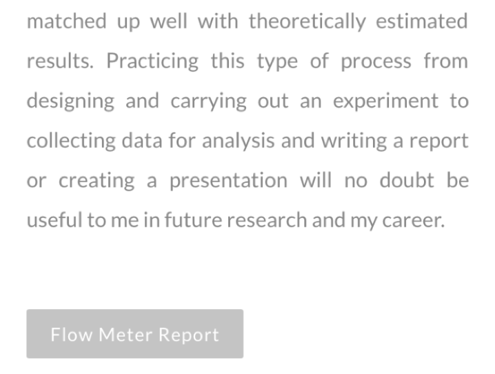 A student uses reflective writing in her ePortfolio to highlight her analytical and communication skills and to describe how she will apply those skills to her future career.